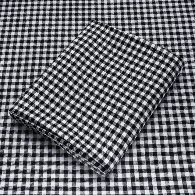 Buffalo Plaid Small Yarn Dyed Flannel Fabric. FP26